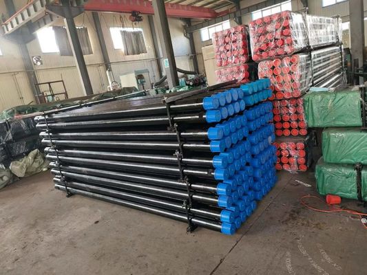 ท่อเจาะบ่อน้ำ OD 114 มม. 4 1/2" เกลียว Remet สีดำ