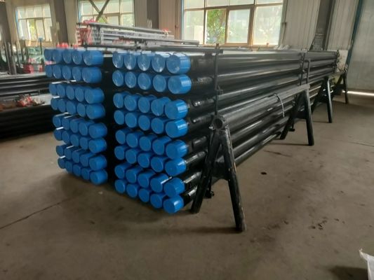 R780 สแตนเลสเกรด Double Wall Drill Pipe ความยาว 3m/4.5m/6m อุปกรณ์ร่วม Od 114.3mm