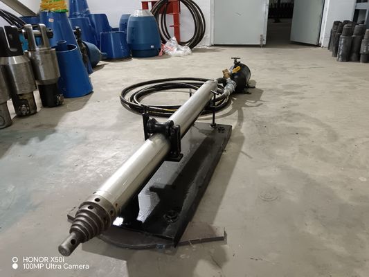 ตัวตุ่นลม BM Series พร้อมความถี่กระแทก 2.1-2.9 Hz แรงดันลม 0.4-0.7 MPa และปริมาณลม 1.2-1.6 ลบ.ม./นาที สำหรับท่อเจาะ HDD