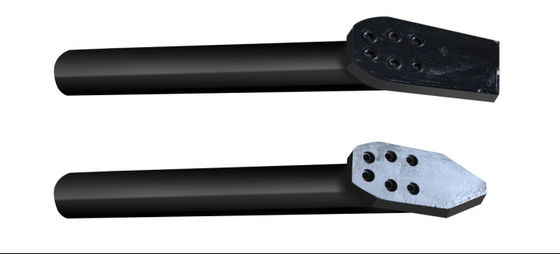 หัวสิ่วเจาะหินเหล็กกล้า G105 เส้นผ่านศูนย์กลางภายนอก 83 มม.